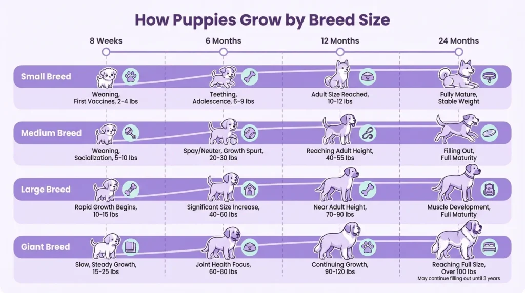 Puppy-growth-chart-by-breed-size-showing-maturity-timelines-for-small-medium-large-and-giant-dog-breeds