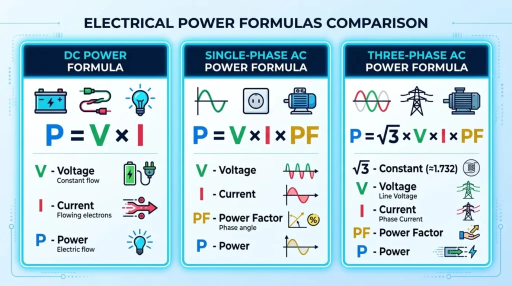 amps to kw calculator