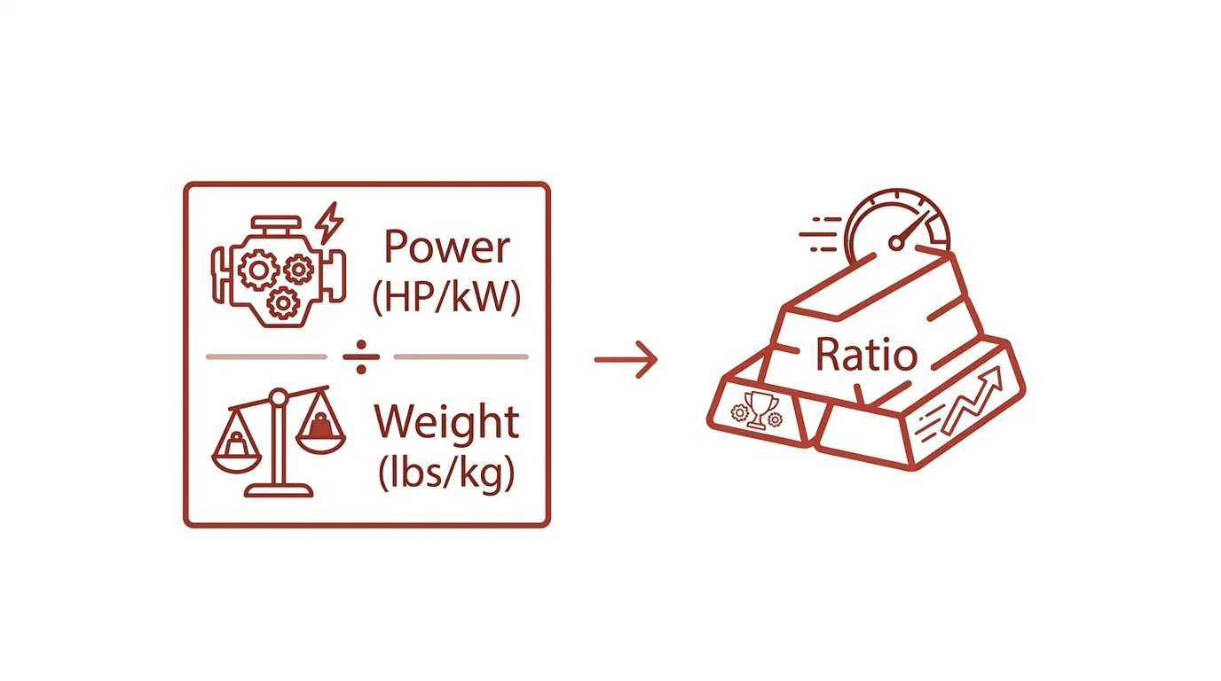 power to weight ratio calculator