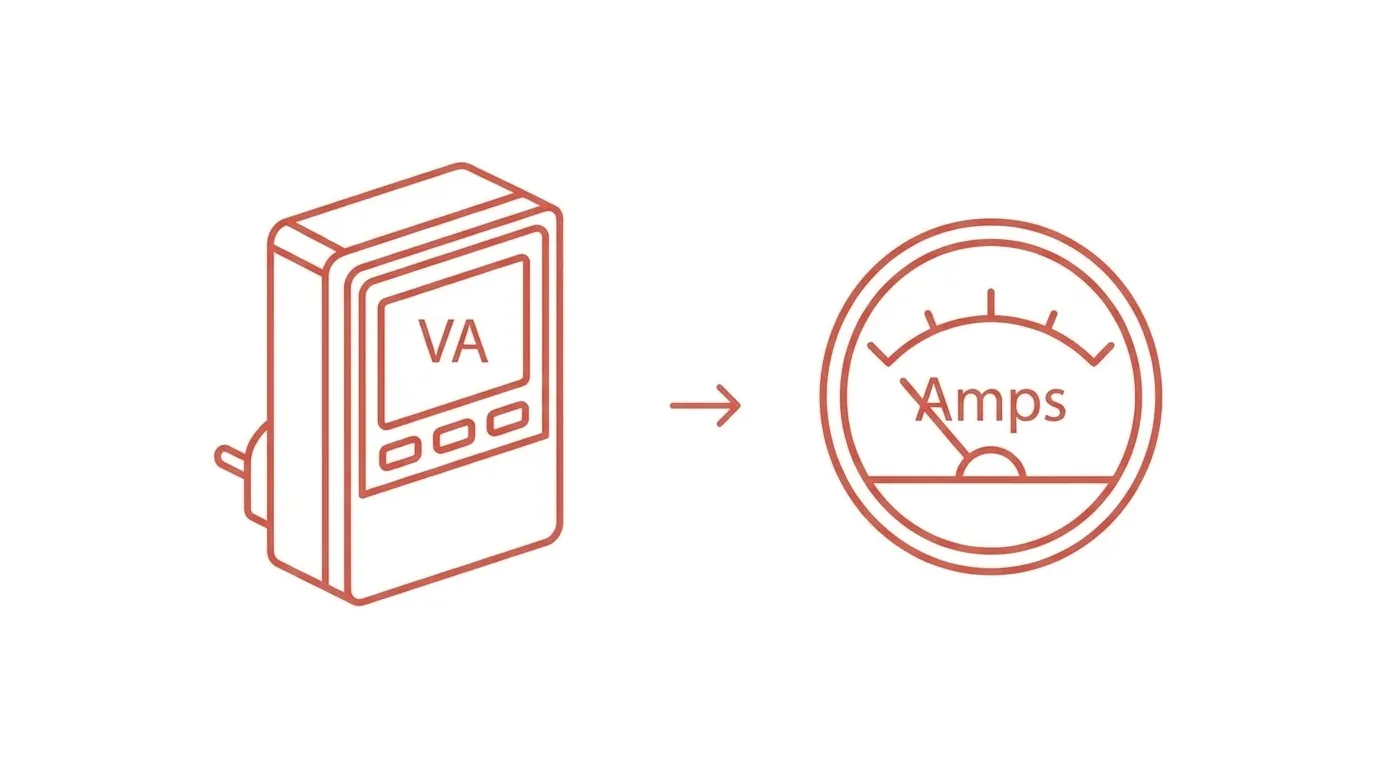 va to amps calculator